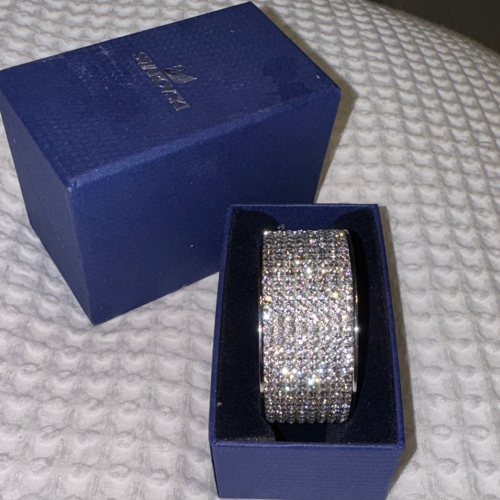 Swarovski Silver and Crystal Sparkle Bracelet authentic